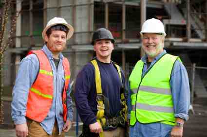 Construction Worker Family